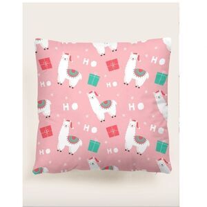 Festive  Alpaca Pillow Cover